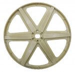 Шкив барабана пластиковый D-300 мм, H-22 мм, D-18 мм стиральной машины Samsung DC66-00767A