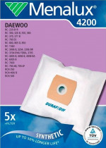 Пылесборные мешки синтетические Menalux 4200 для пылесоса Daewoo Electrolux 9001961342 Пылесборные мешки синтетические Menalux 4200 для пылесоса Daewoo Electrolux 9001961342