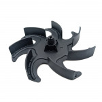 Крыльчатка вентилятора духовки D-120 мм Beko 210441936 Крыльчатка вентилятора духовки D-120 мм Beko 210441936