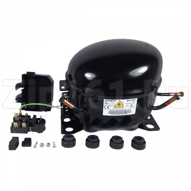 Компрессор R600, Джаксипера N1112Y, (Вт при -23.3°) 140W Аналог HMK80AA ...