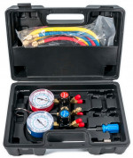 Манометрическая станция в кейсе (R22; R134a; R404A; R407C, R507A) Becool BC-PREMIUM M1 Манометрическая станция в кейсе (R22; R134a; R404A; R407C, R507A) Becool BC-PREMIUM M1