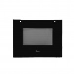 Внешнее стекло духового шкафа в сборе Midea 12971100A64595