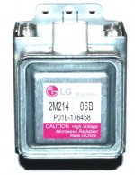 Магнетрон LG 2M214-06B 700W 4 пластины 6 отверстия разъем перпендикулярно Магнетрон LG 2M214-06B 700W 4 пластины 6 отверстия разъем перпендикулярно