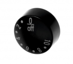 Кнопка регулятор, ширина оси 5мм, чёрная, для кофемолки Bosch 00187582